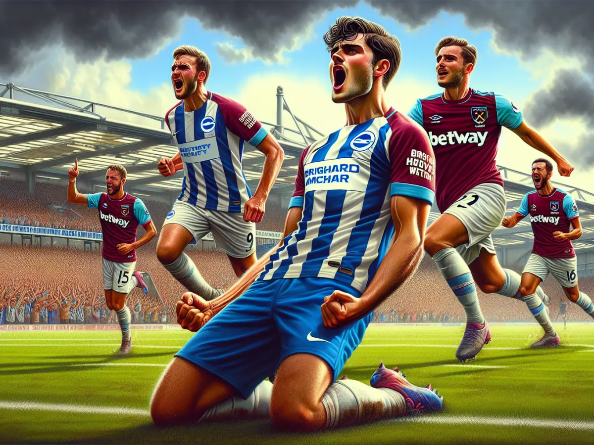 Brighton trionfa 3-2 sul West Ham in una sfida emozionante