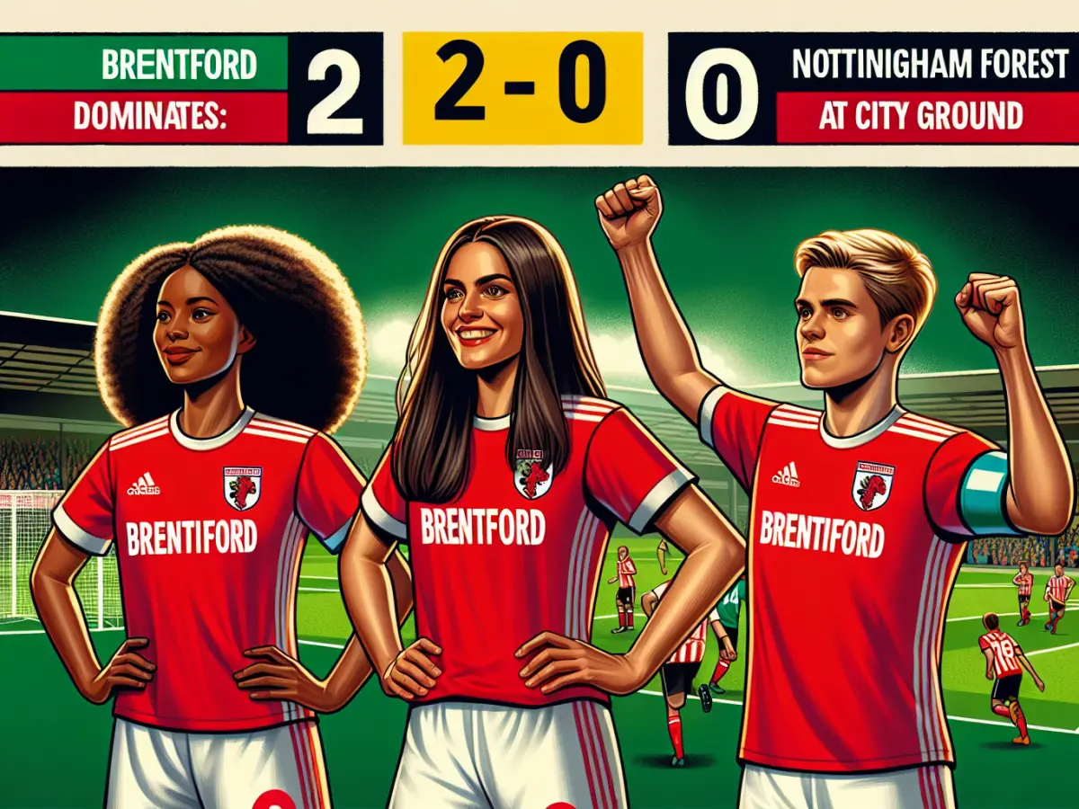 Brentford domina: 2-0 al Nottingham Forest al City Ground