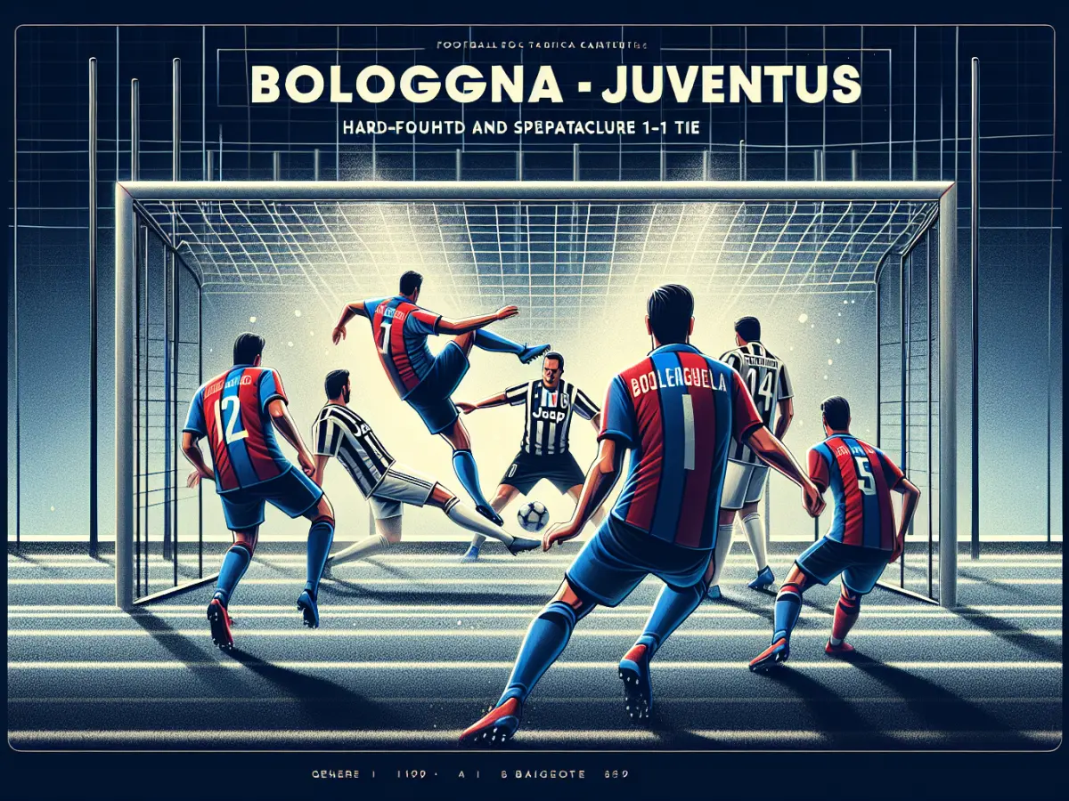 Bologna-Juventus: Pareggio combattuto e spettacolare 1-1