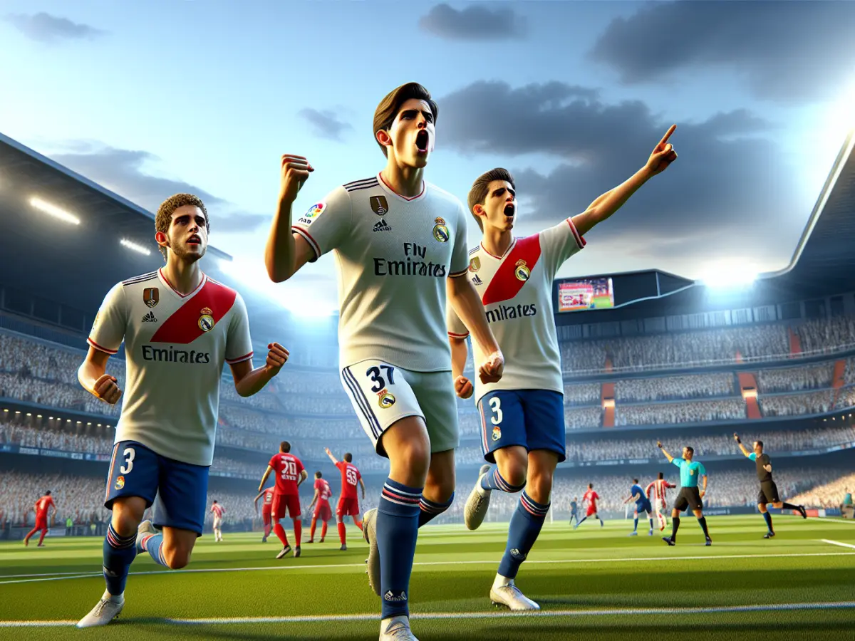 Vinícius Júnior decide: Real Madrid supera Osasuna 1-0