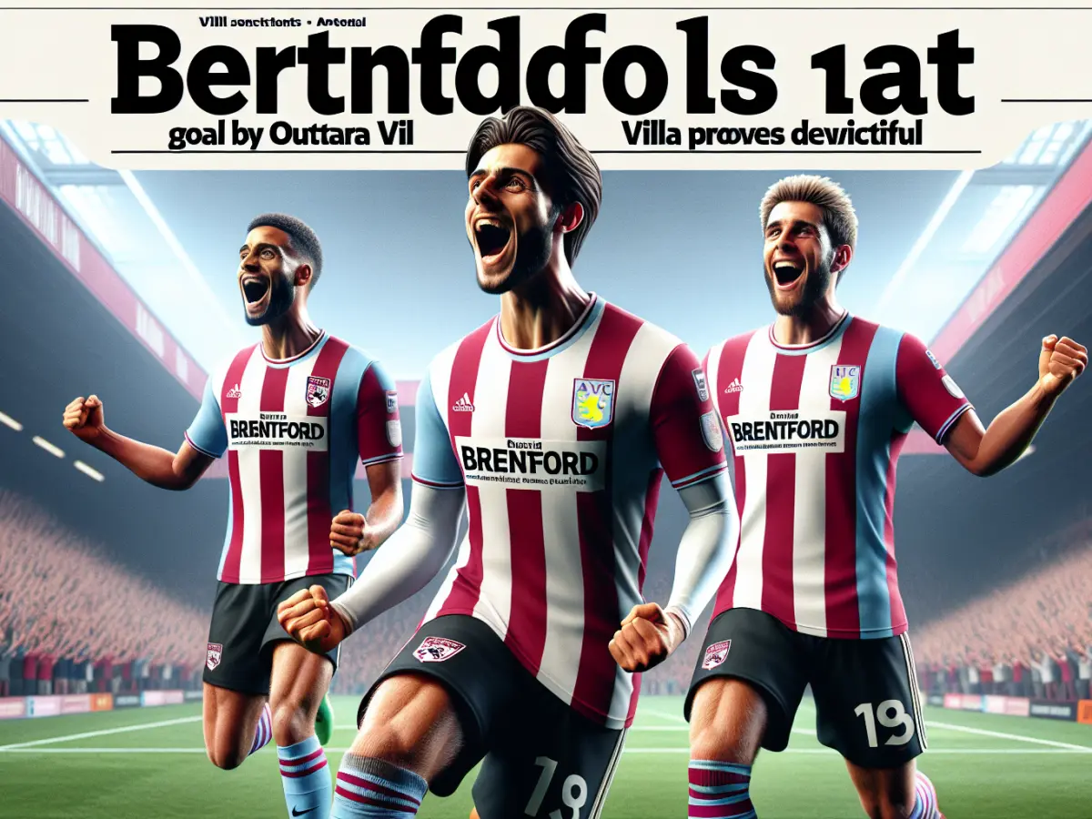 Brentford supera Aston Villa 1-0: Ouattara decisivo