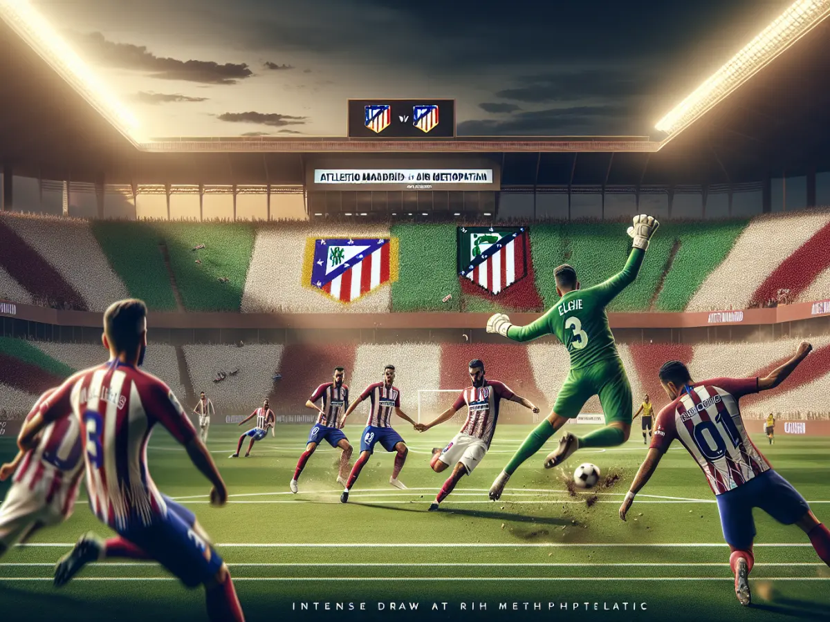 Atletico Madrid-Elche: Pareggio Intenso al Riyadh Air Metropolitano