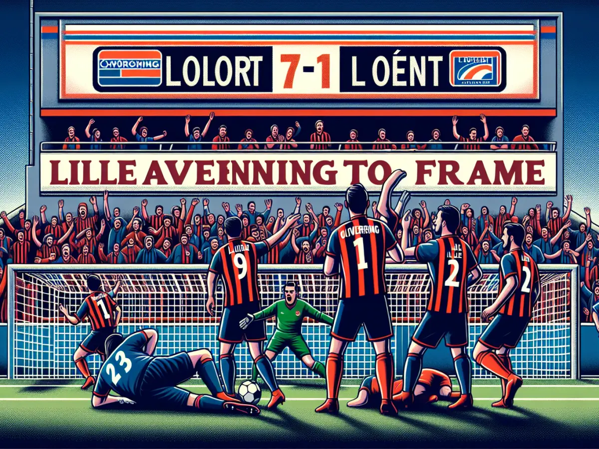 Lille travolgente: 7-1 al Lorient, serata da incorniciare