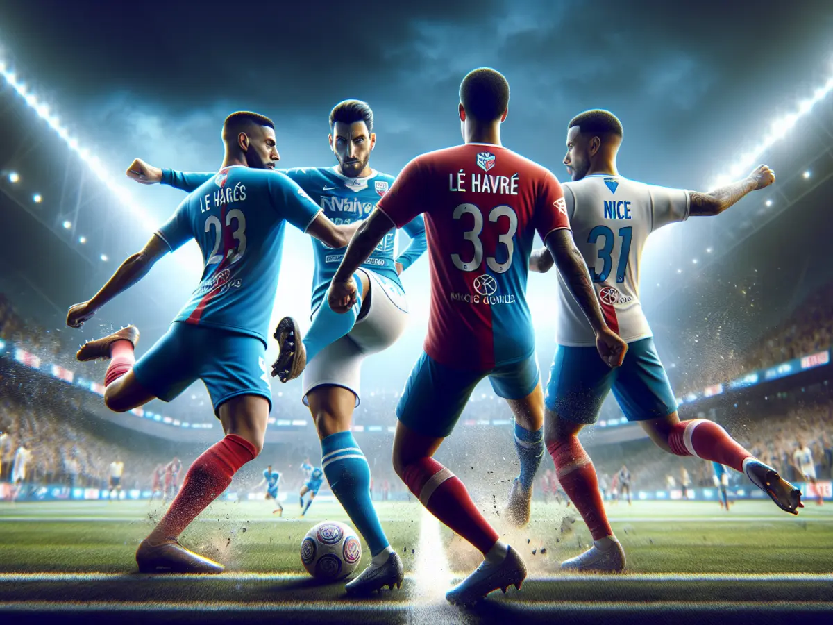 Le Havre domina Nizza 3-1: serata magica allo Stade Océane