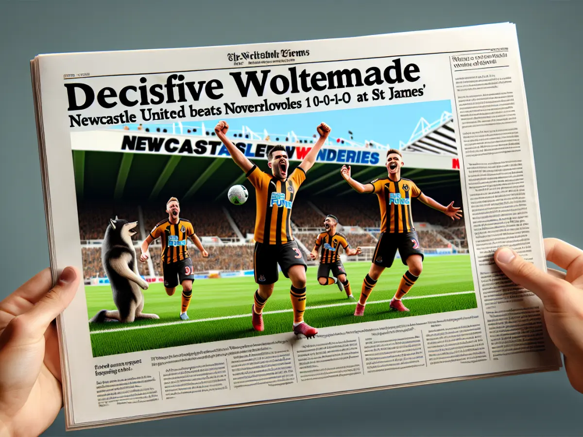 Woltemade decisivo: Newcastle supera Wolves 1-0 al St James'