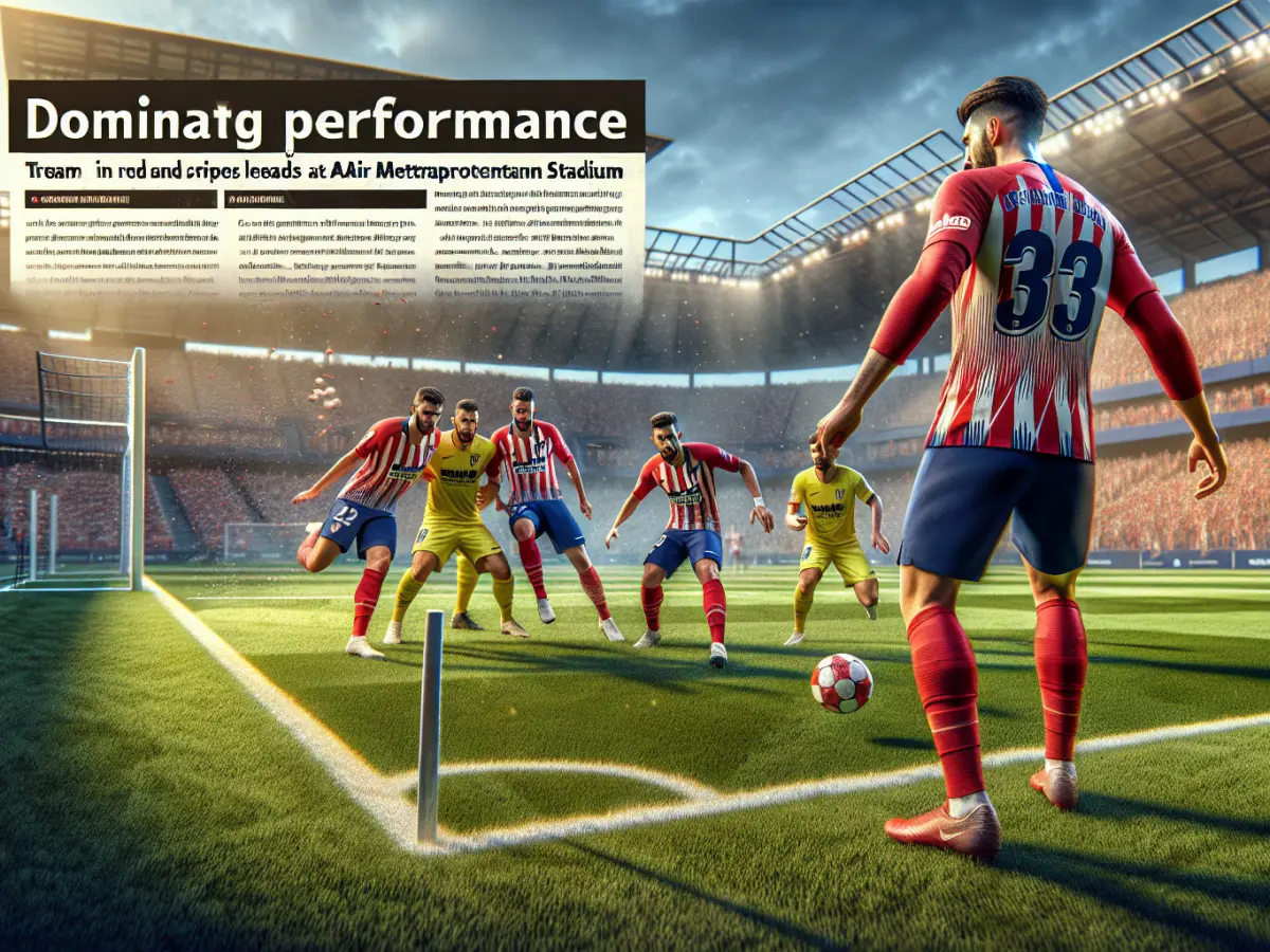 Atletico Madrid domina Villarreal 2-0 al Riyadh Air Metropolitano