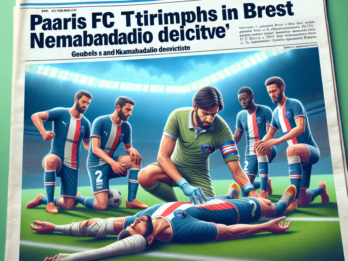 Paris FC trionfa 2-1 a Brest: Geubbels e Nkambadio decisivi