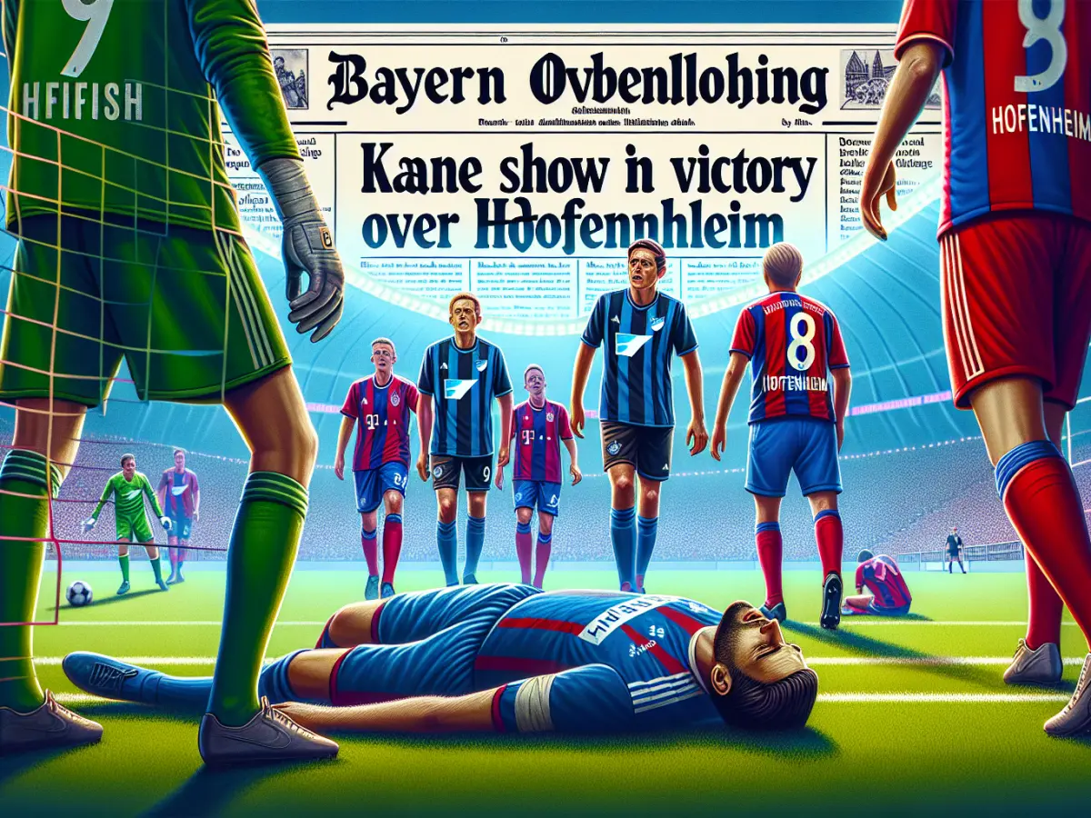 Bayern travolgente: Kane show nella vittoria sull'Hoffenheim