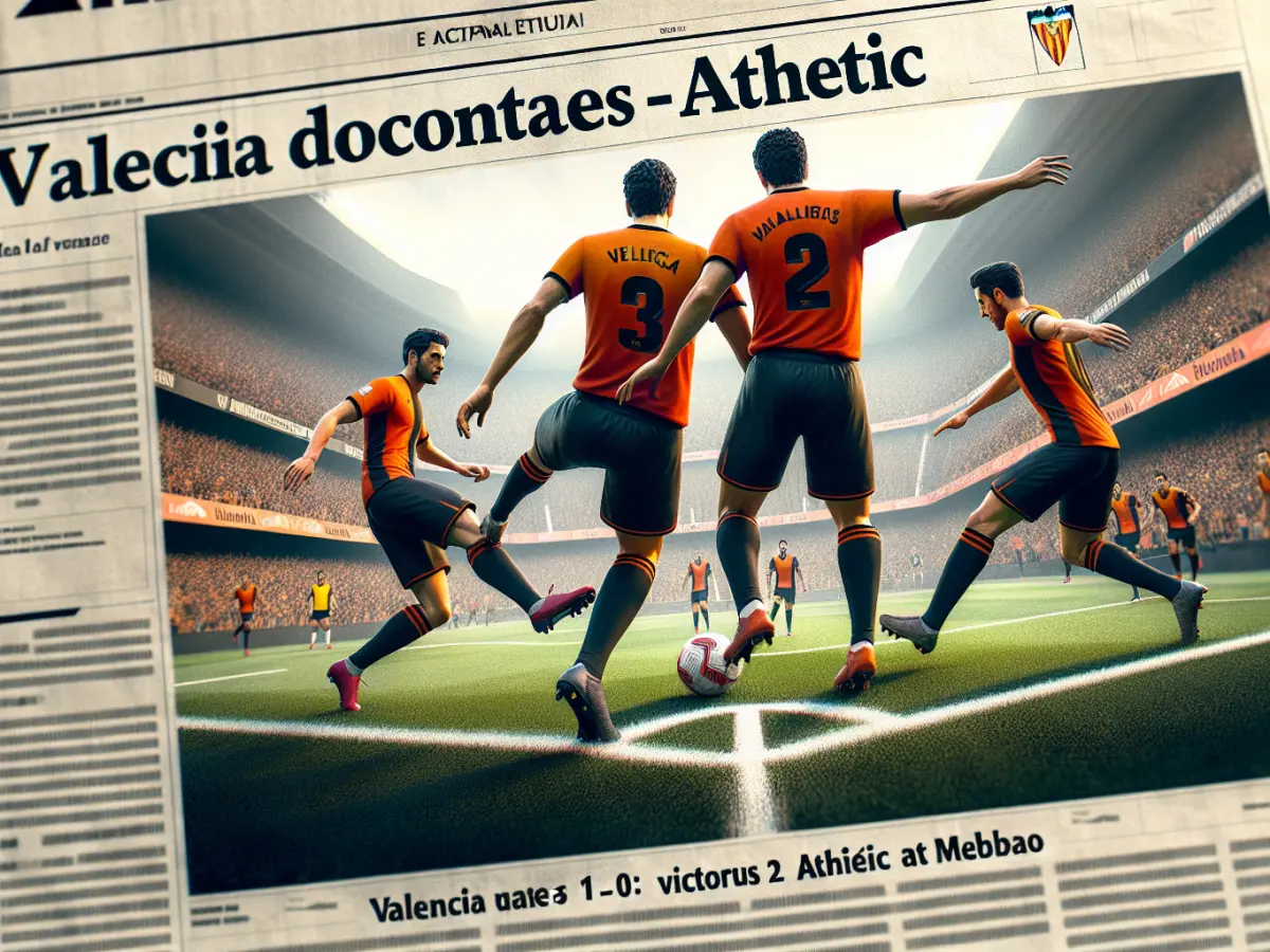 Valencia domina l'Athletic: vittoria 2-0 al Mestalla