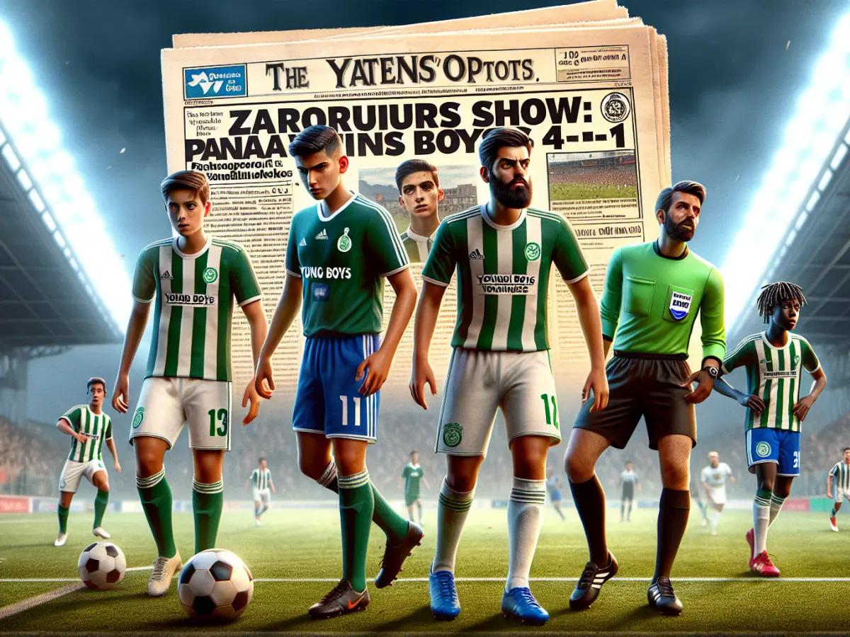 Zaroury show: Panathinaikos travolge Young Boys 4-1