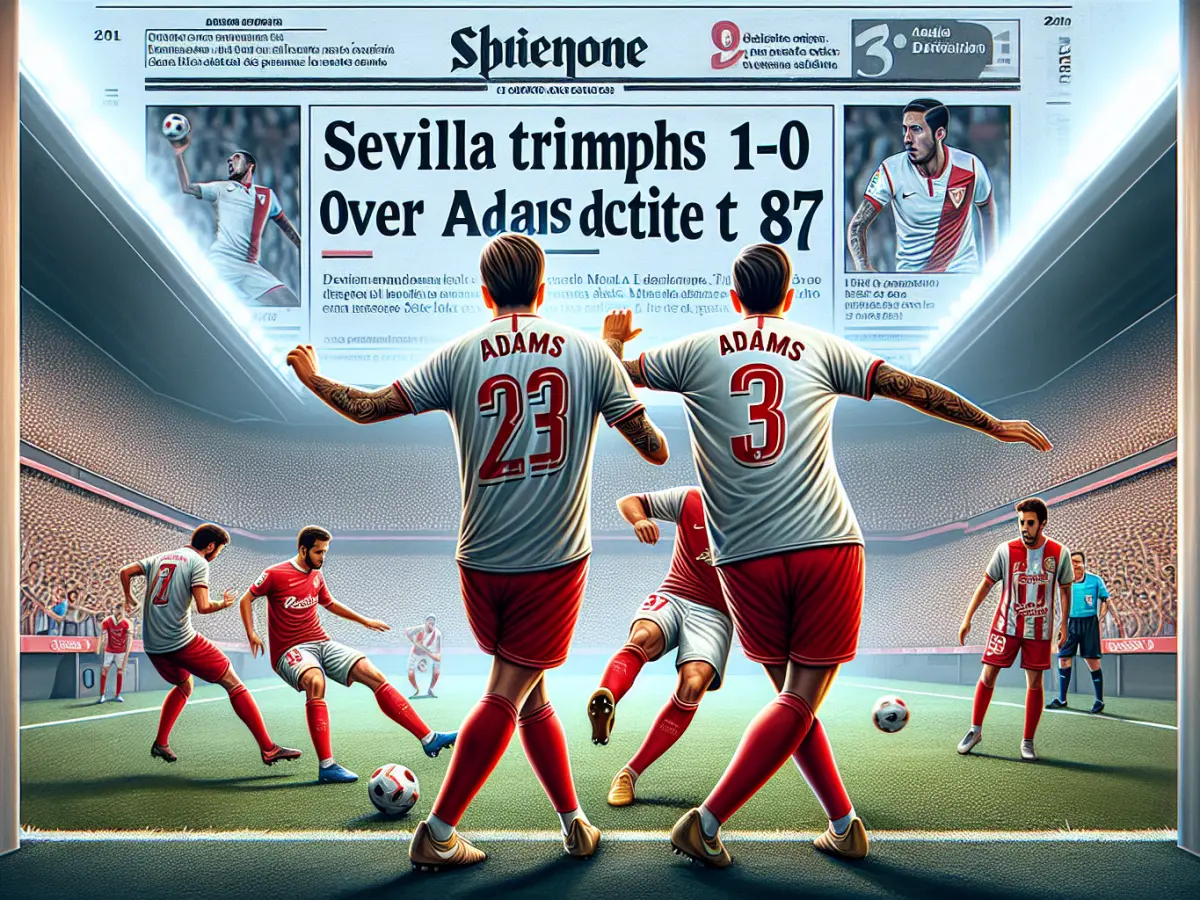 Siviglia trionfa 1-0 sul Rayo: Adams decisivo al 87'