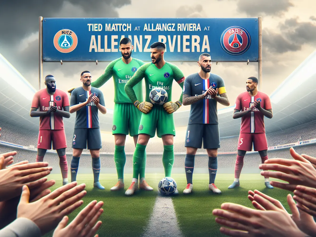 Nizza e Paris FC: pareggio combattuto all'Allianz Riviera