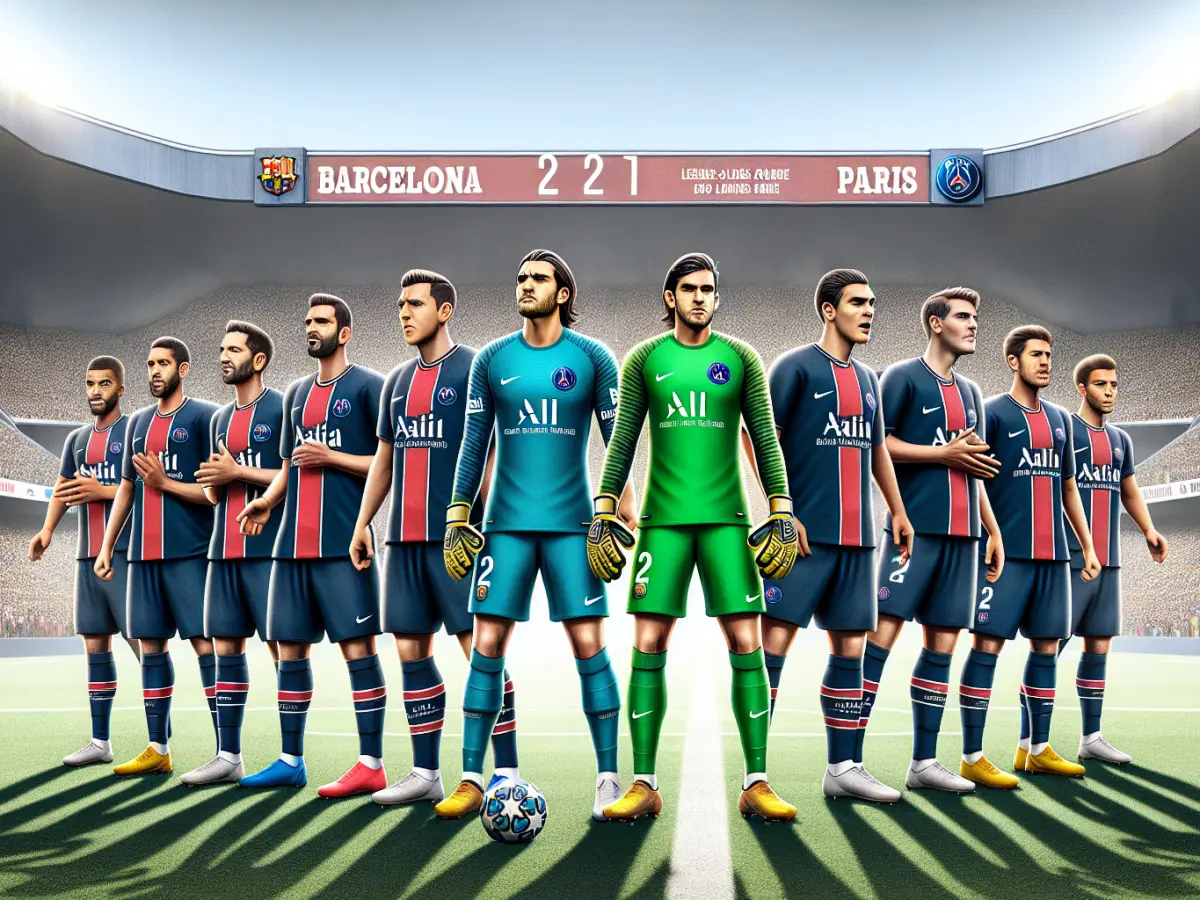 PSG trionfa 2-1 sul Barcellona in una sfida emozionante
