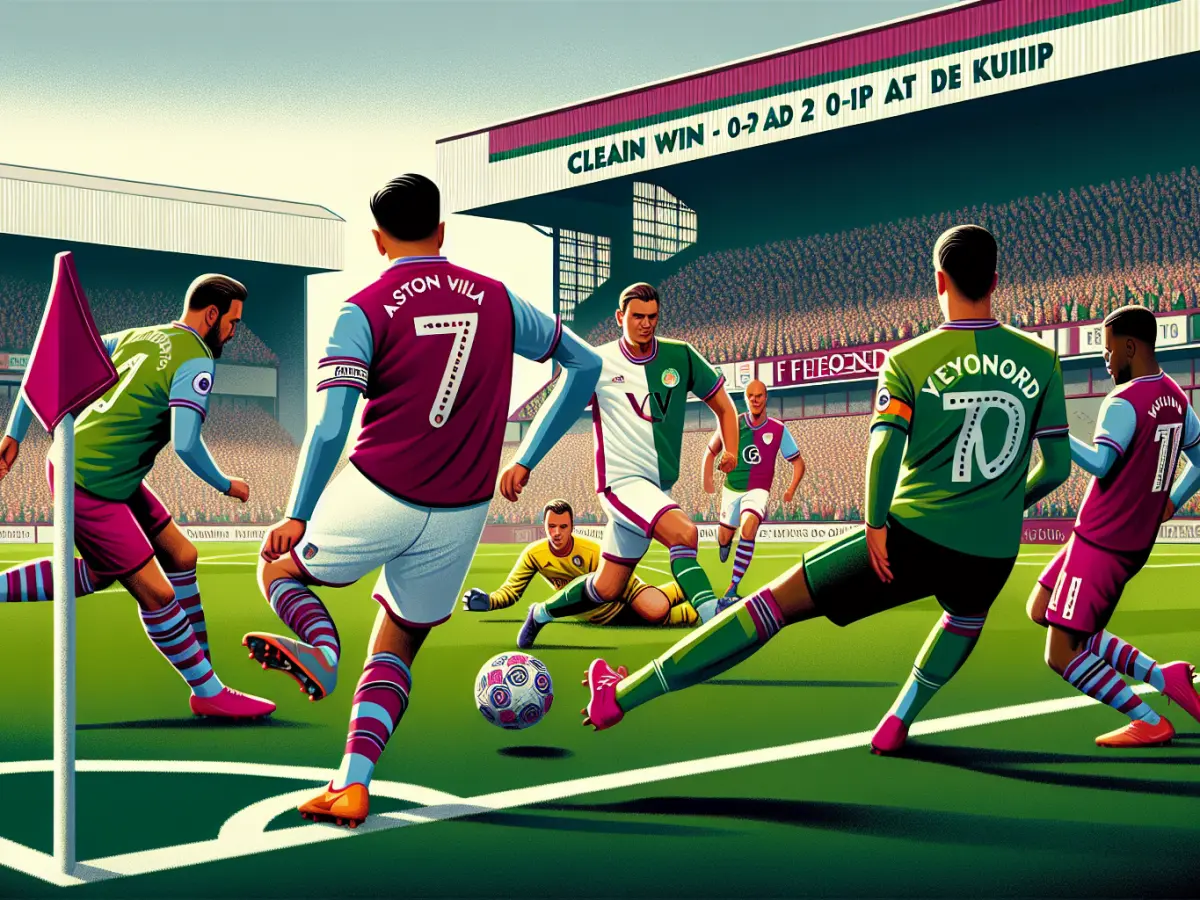 Aston Villa domina il Feyenoord: vittoria netta 0-2 a De Kuip