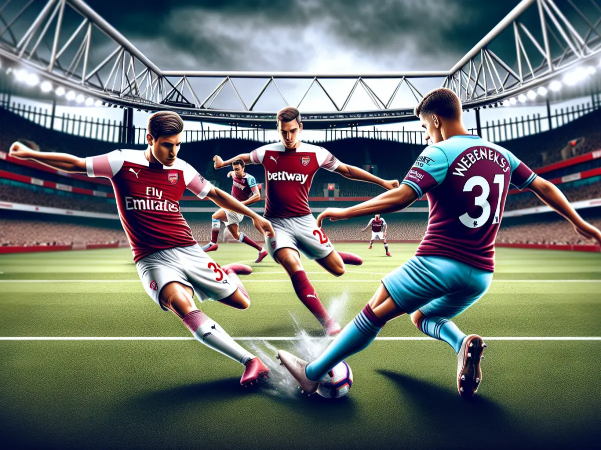 Arsenal domina West Ham: vittoria 2-0 all'Emirates Stadium