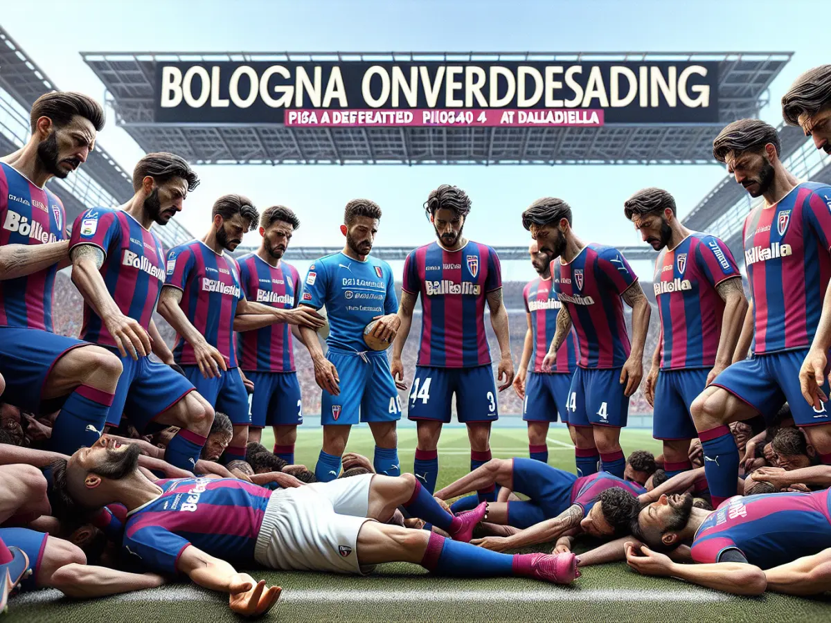 Bologna travolgente: Pisa sconfitto 4-0 al Dall'Ara