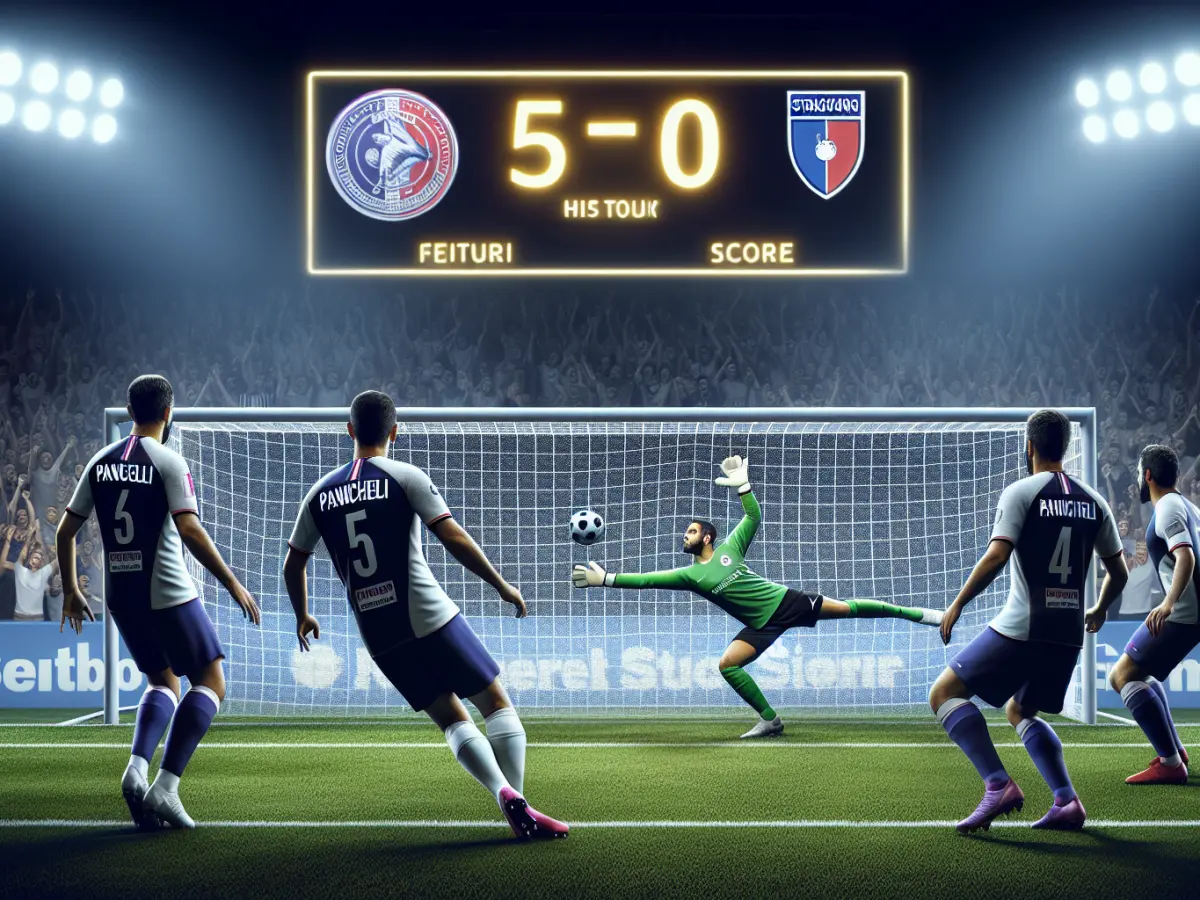 Strasburgo travolge Angers 5-0: Panichelli show con tripletta