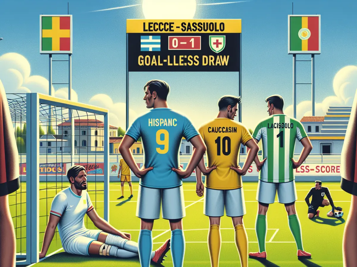 Lecce-Sassuolo: Pareggio a Reti Bianche sotto il Sole
