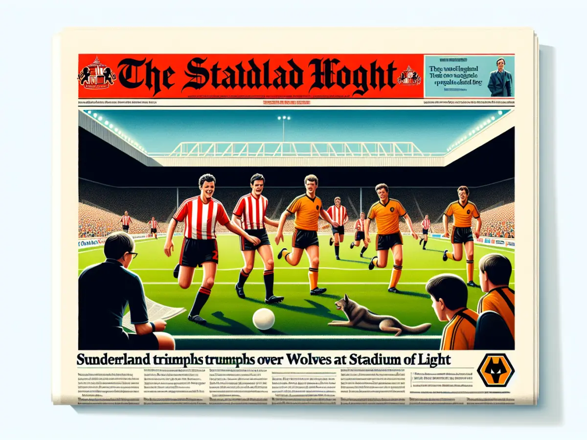Sunderland domina Wolves: vittoria 2-0 allo Stadium of Light