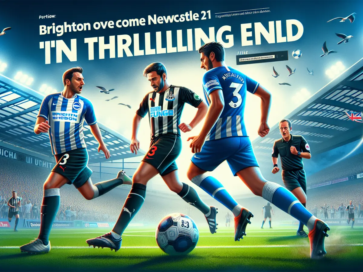 Welbeck trascina il Brighton: 2-1 al Newcastle al fotofinish