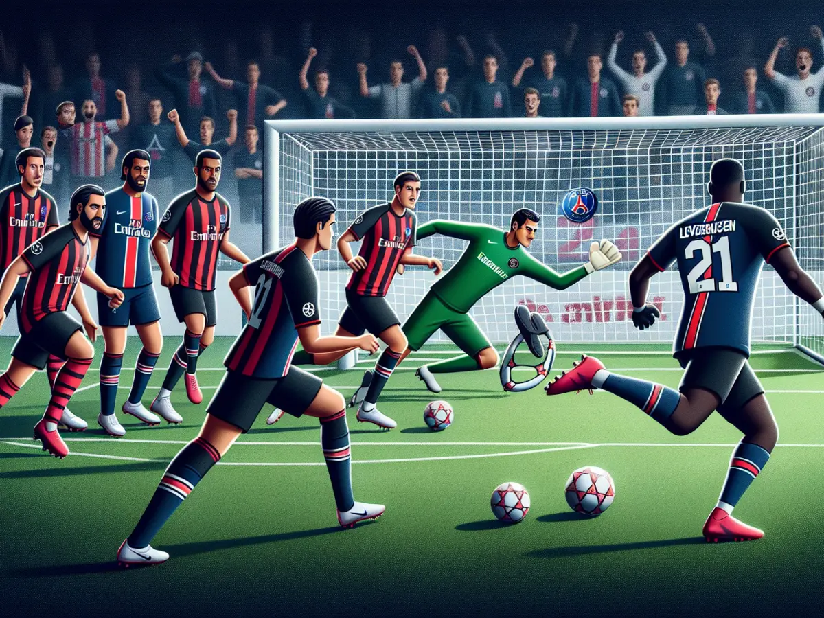 PSG travolge Leverkusen 7-2: dominio totale alla BayArena