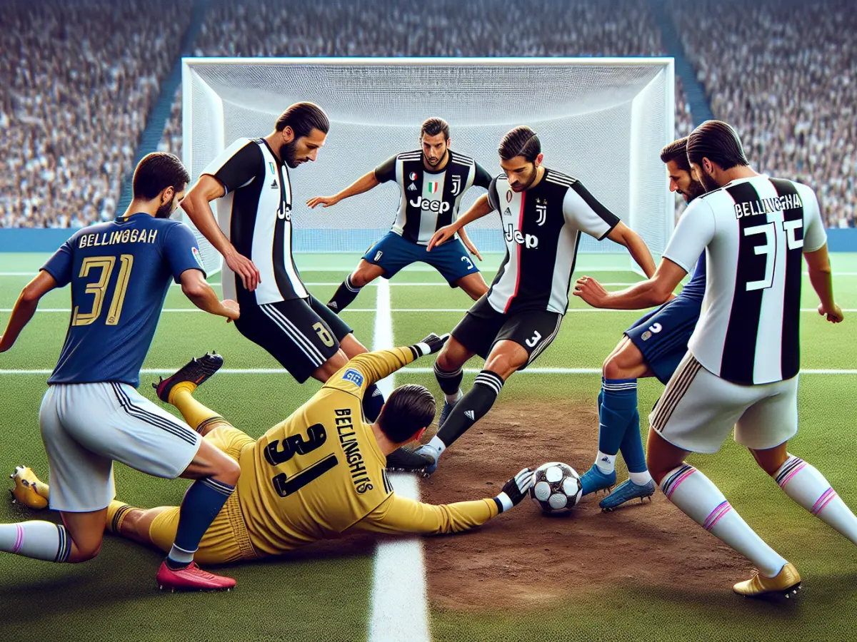 Bellingham decide: Real Madrid supera la Juventus 1-0