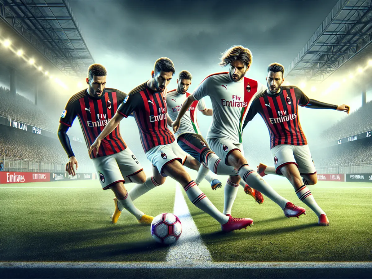 Milan-Pisa: Pareggio Avvincente tra Gol e Colpi di Scena