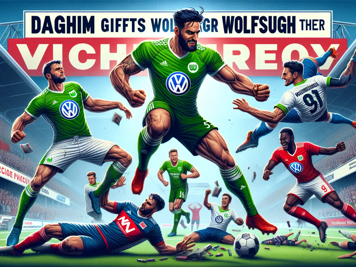 Daghim regala al Wolfsburg la vittoria contro l'Hamburger SV