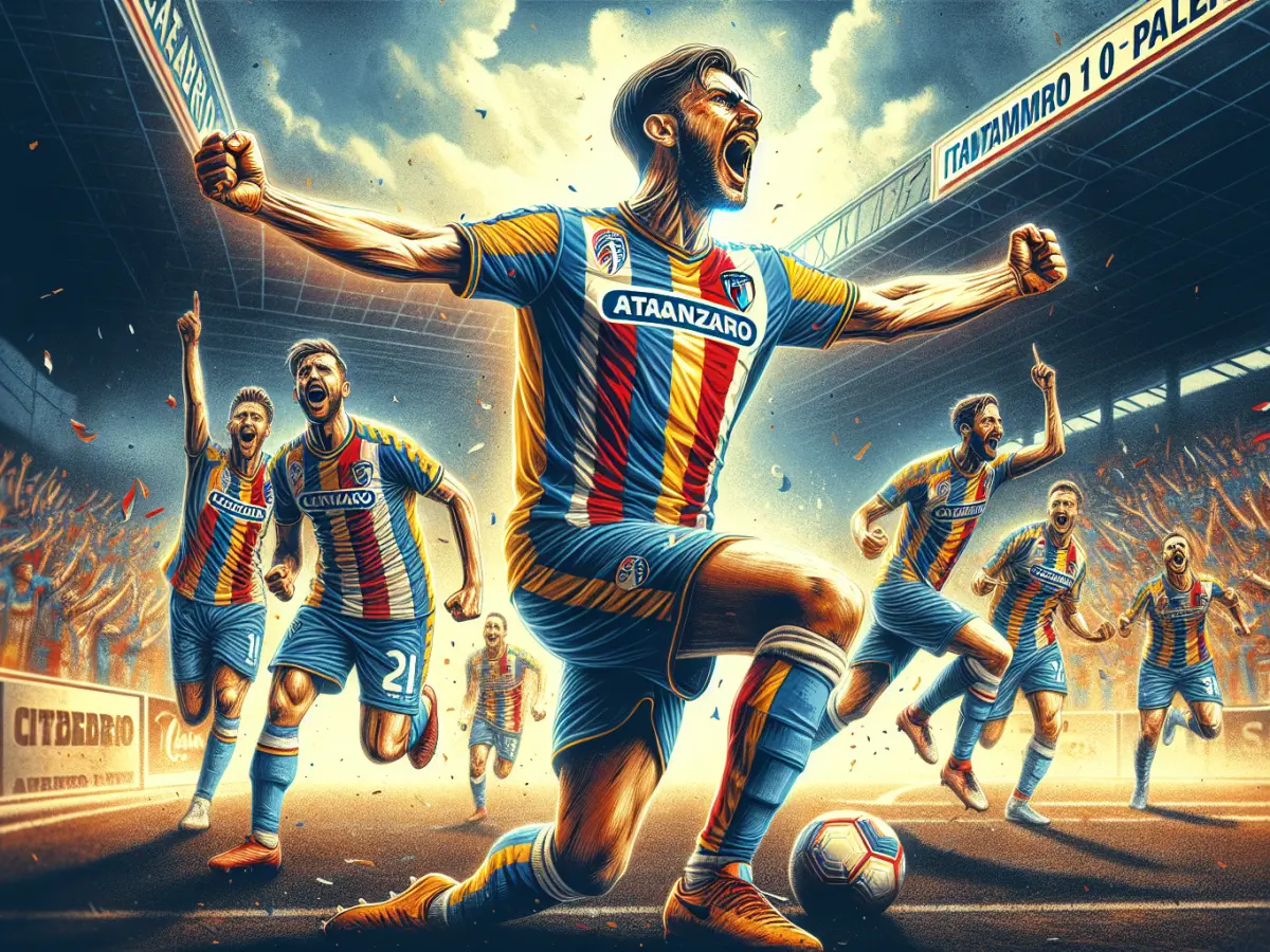 Catanzaro trionfa 1-0 sul Palermo in una sfida intensa