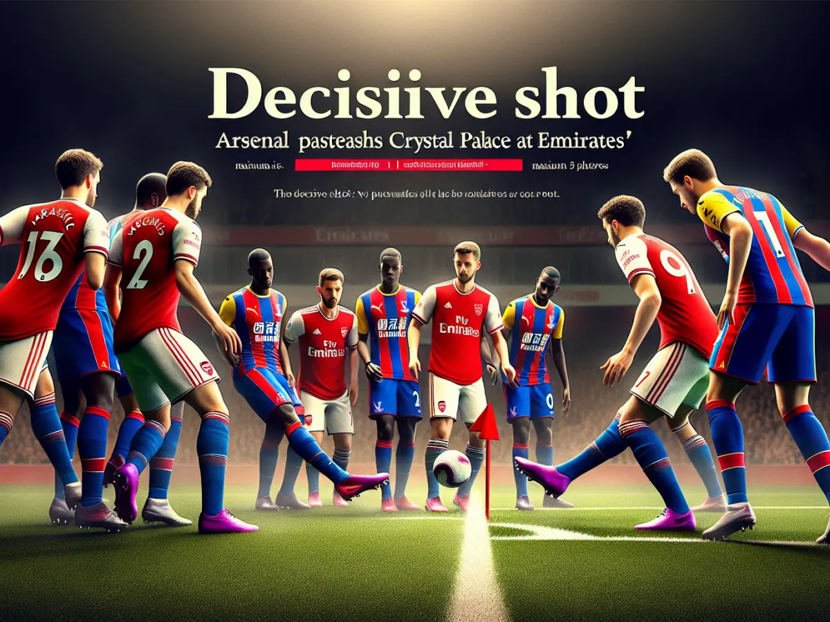 Eze decisivo: Arsenal supera il Crystal Palace 1-0 all'Emirates