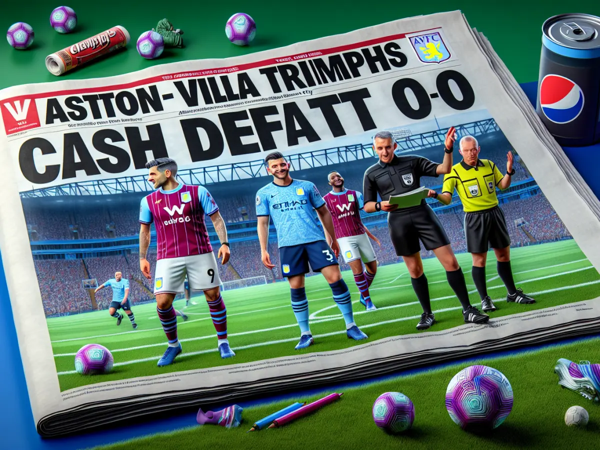 Aston Villa trionfa: Cash stende il Manchester City 1-0