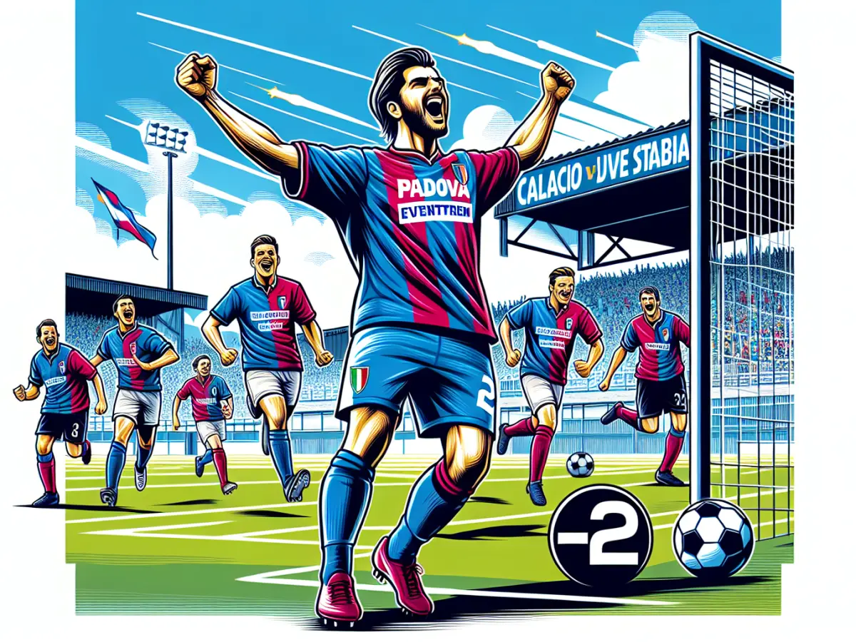Calcio Padova-Juve Stabia: emozionante 2-2 in campo