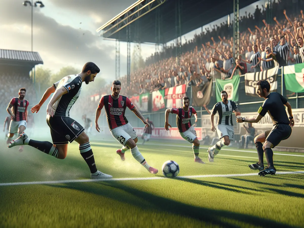 Spezia-Padova 1-1: emozioni e cartellini in campo