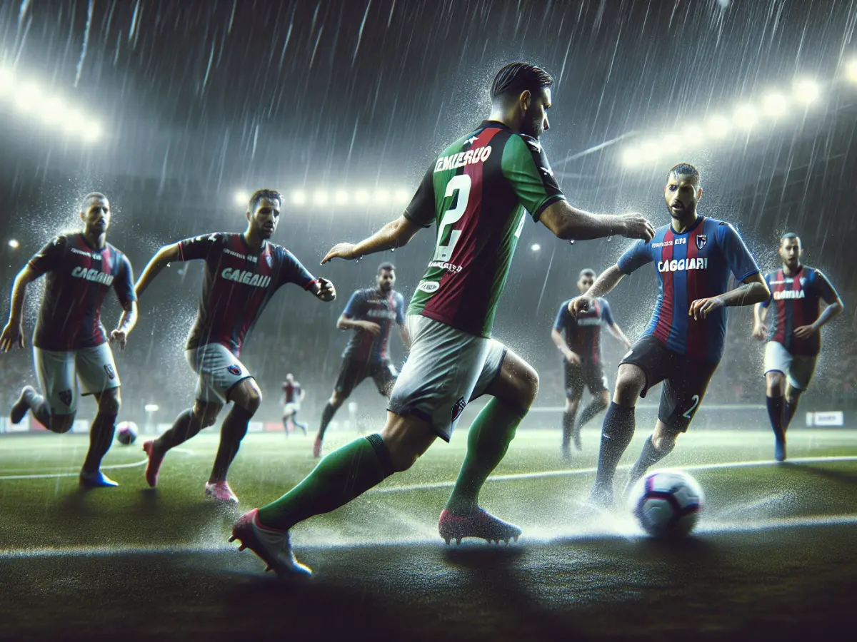 Sassuolo trionfa sotto la pioggia: 2-1 al Cagliari