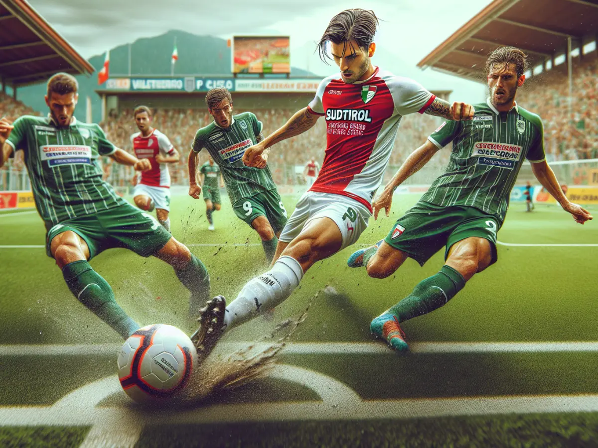 Sudtirol-Carrarese 1-1: emozioni e colpi di scena in campo