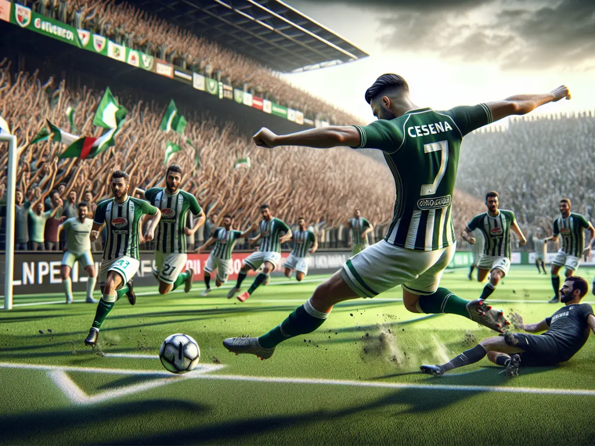 Cesena travolgente: 3-0 all'Avellino con prestazione super