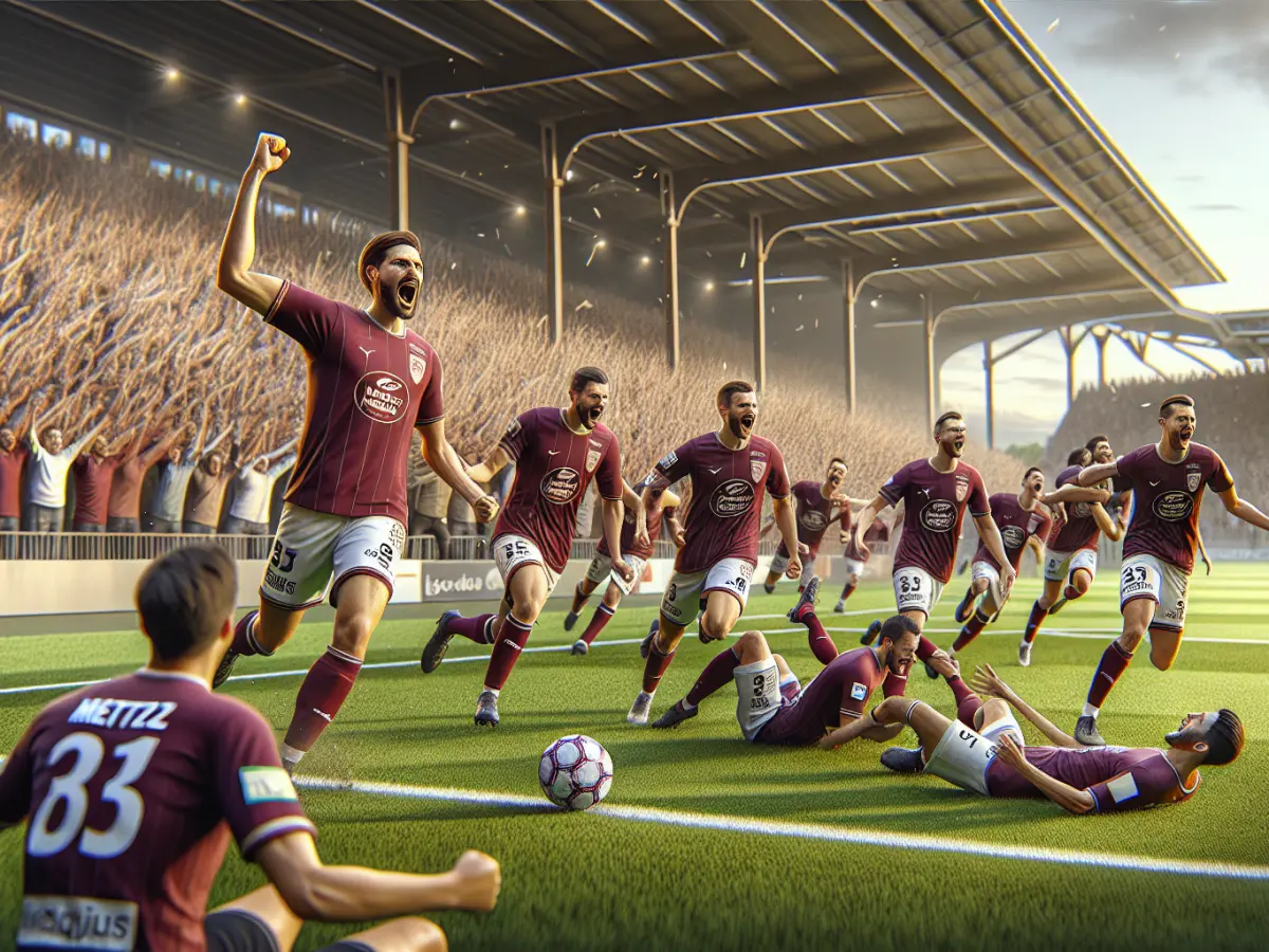 Metz supera il Nice 2-1: emozioni e colpi di scena