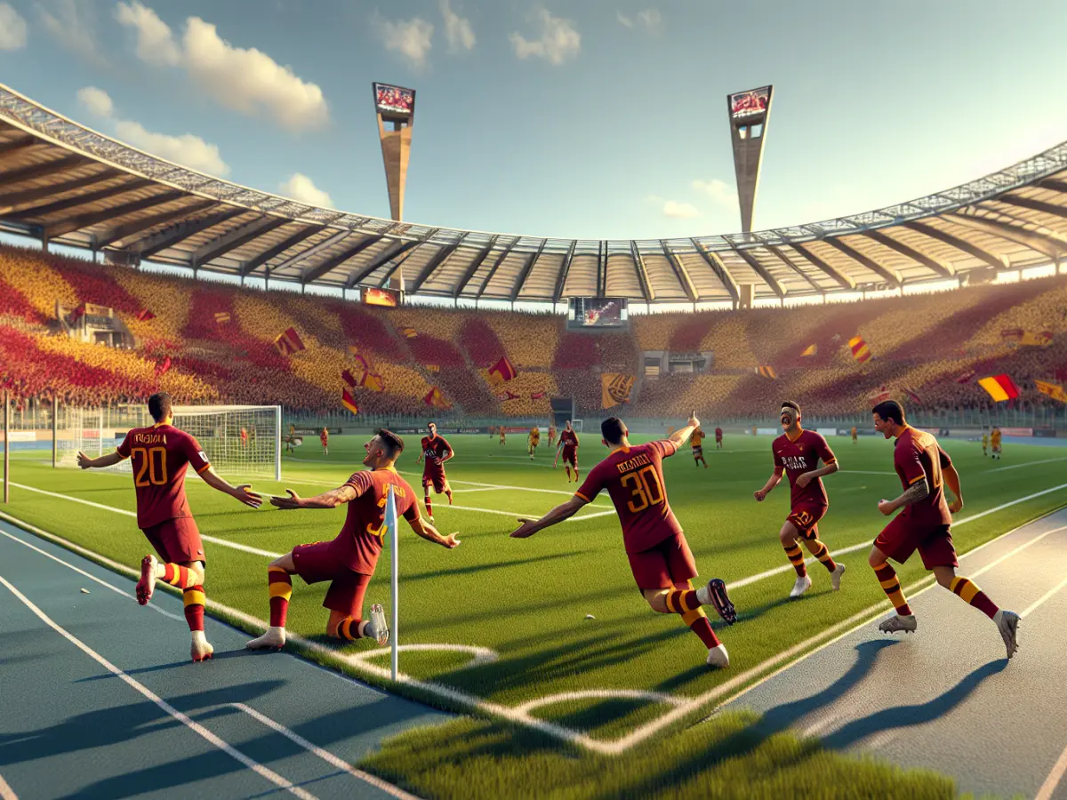 Roma domina l'Udinese: vittoria netta per 2-0 all'Olimpico