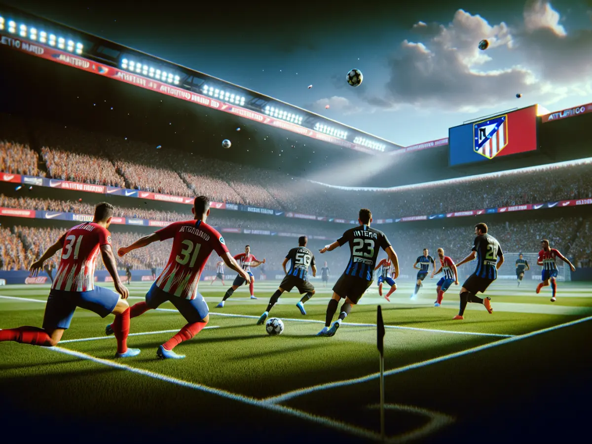 Atletico Madrid supera l'Inter 2-1 in una sfida intensa