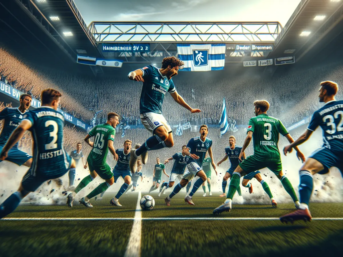 Hamburger SV trionfa 3-2 sul Werder Brema in una sfida epica