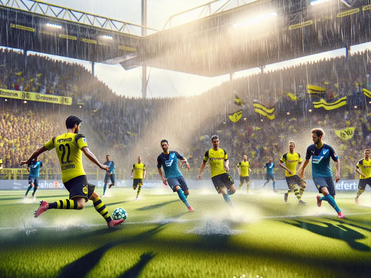 Dortmund domina sotto la pioggia: 2-0 all'Hoffenheim