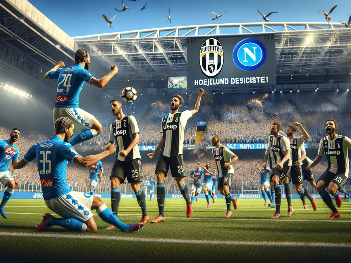 Napoli trionfa 2-1 sulla Juventus: Hoejlund decisivo!