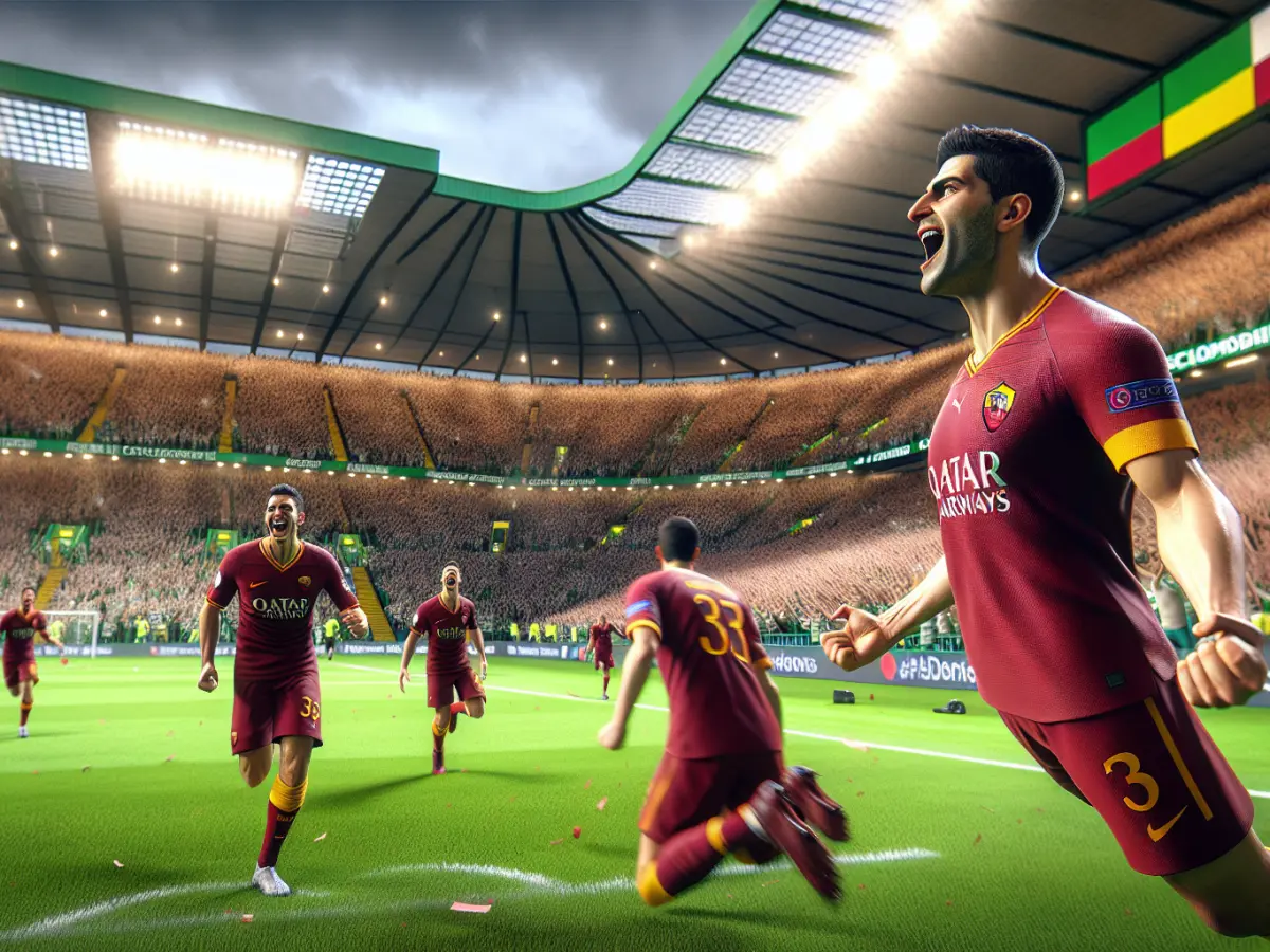 Roma Trionfa a Celtic Park: 3-0 e Dominio Assoluto