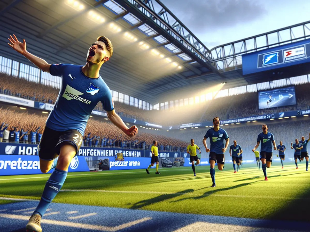 Hoffenheim travolge Hamburger SV 4-1 alla PreZero Arena