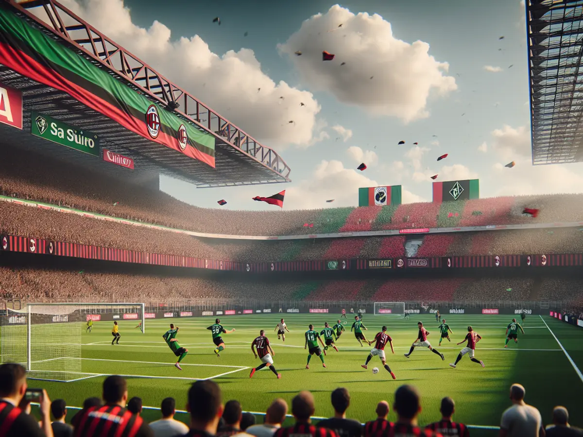 Milan-Sassuolo: Spettacolo e Pareggio 2-2 a San Siro