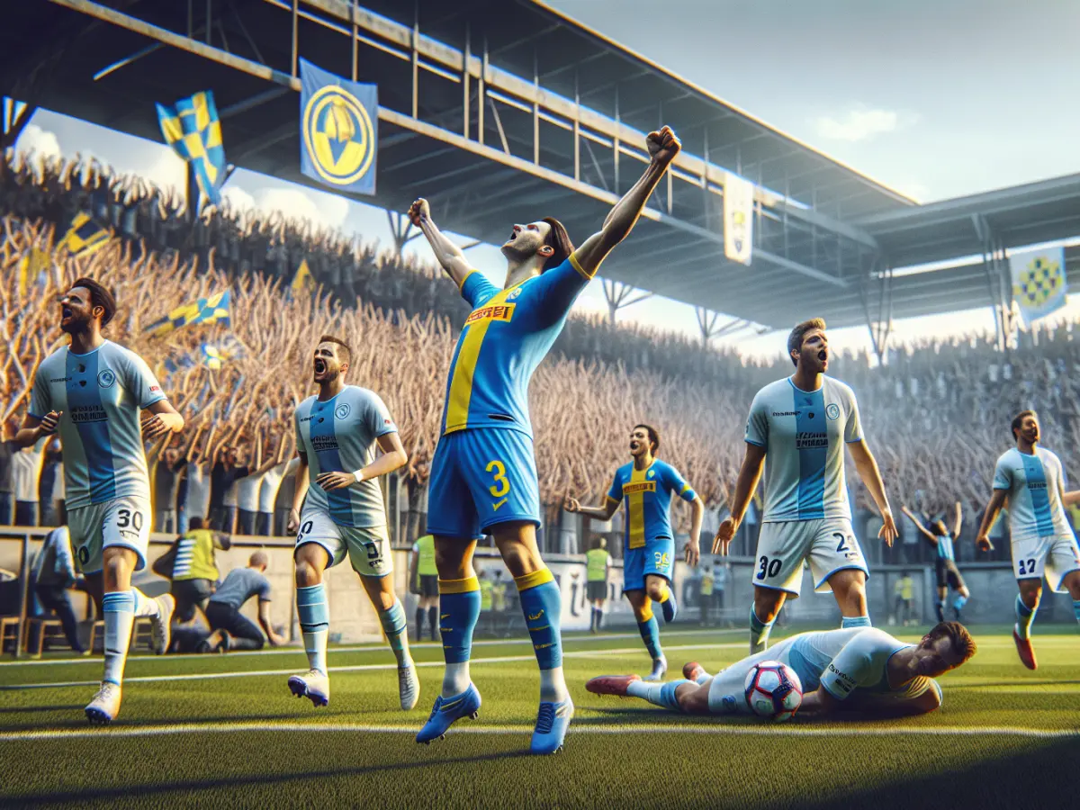 Carrarese domina Virtus Entella: vittoria 3-1 in casa