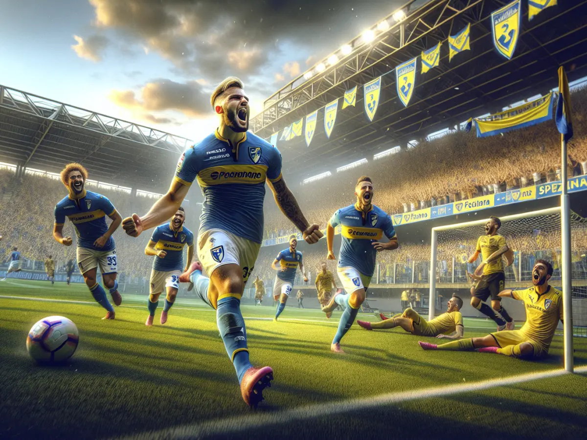 Frosinone batte Spezia 2-1: vittoria al cardiopalma!