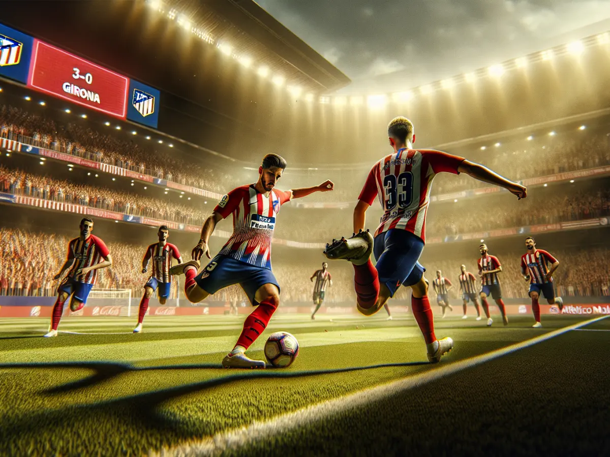 Atletico Madrid travolge Girona: 3-0 e dominio totale
