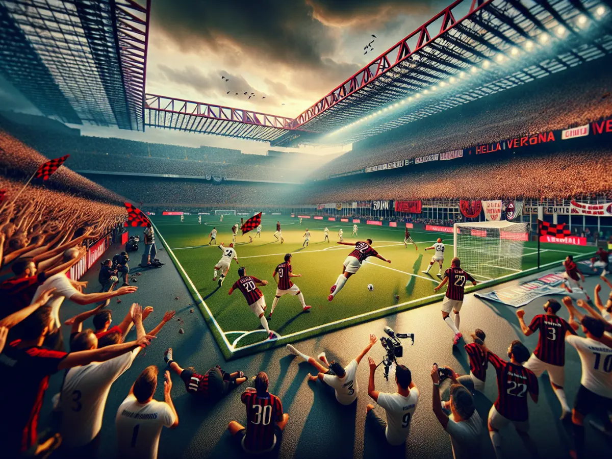 Milan travolgente: 3-0 all'Hellas Verona a San Siro