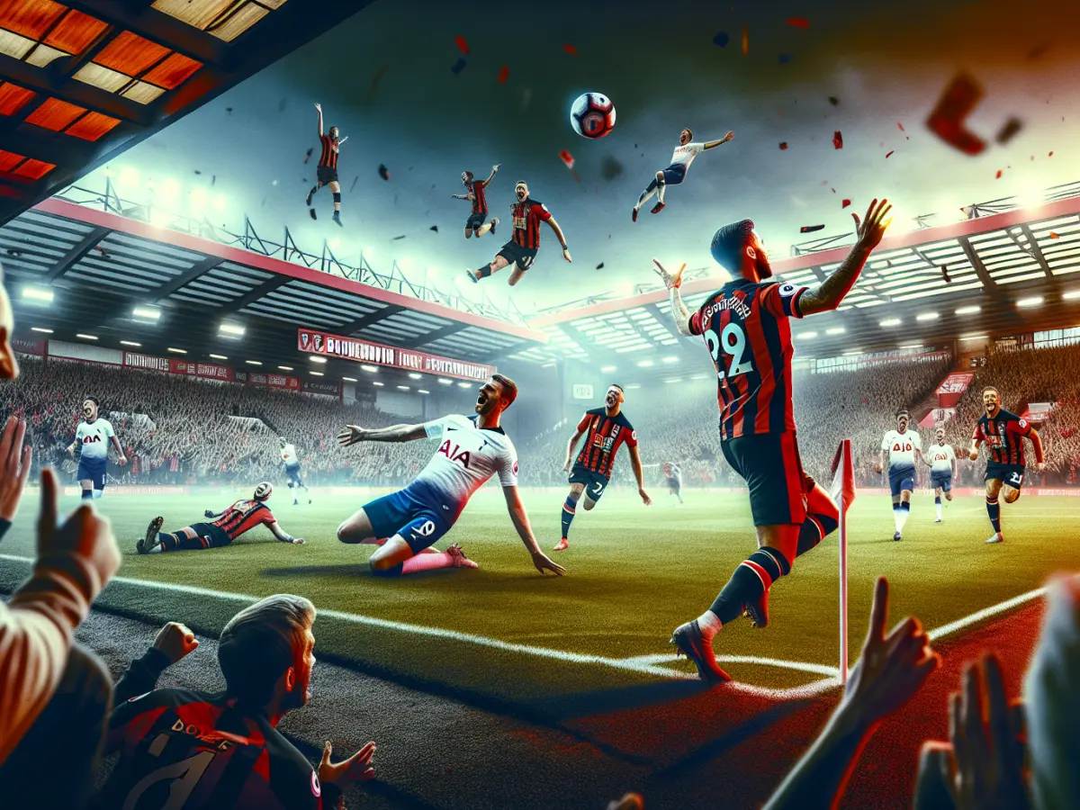 Bournemouth supera Tottenham 3-2 in una sfida mozzafiato